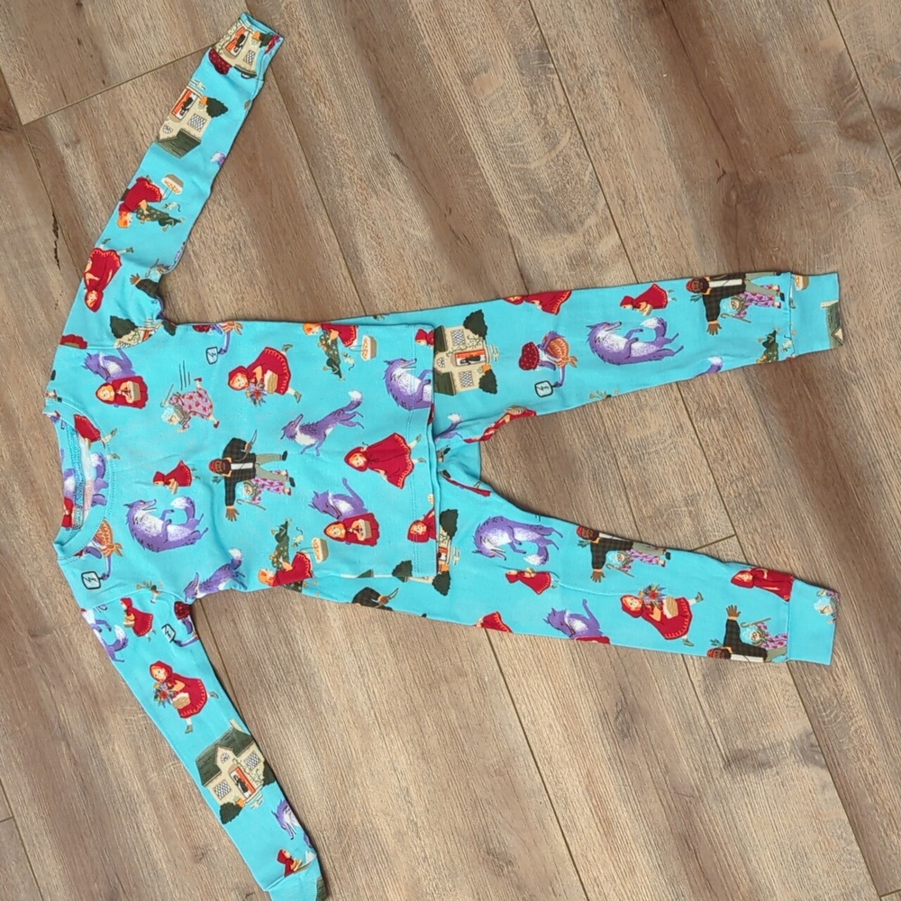 Books To Bed Little Red Riding Hood Toddler Pajama Set, 3T - Picture 2 of 9